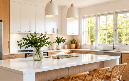 Bright contemporary kitchen